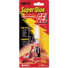 Amos Super Glue 3g Carded